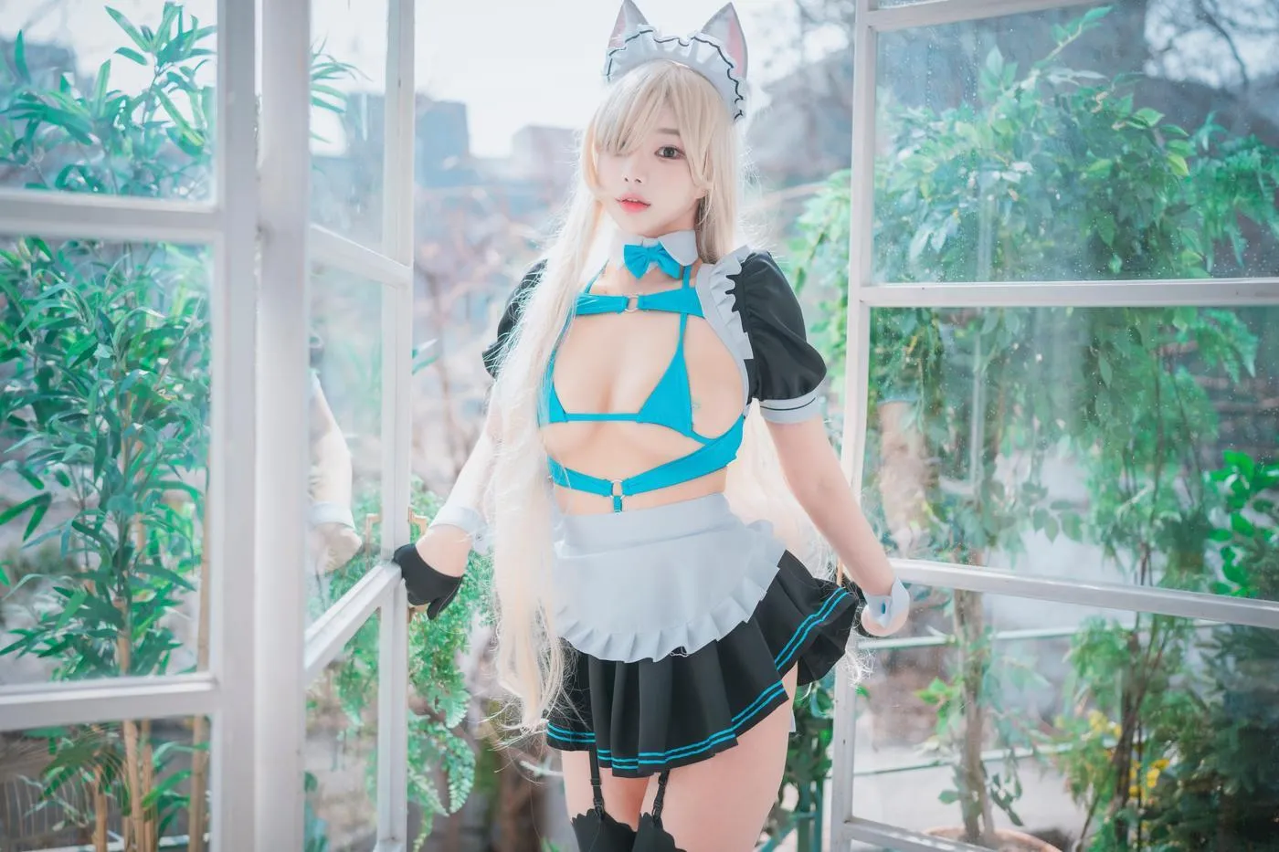 Zzyuri (쮸리) – NO.20 [DJAWA] 明日奈的女仆庄园 [88P]插图